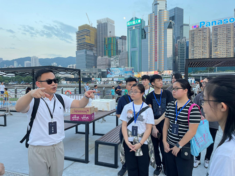 IHKIIT Students Participated in the Mid-Autumn Festival Drone Show